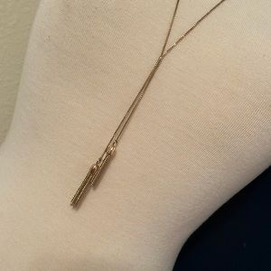 EUC J. Crew Y Necklace with Tassels